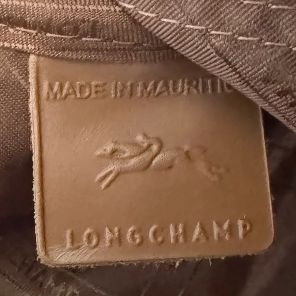 Longchamp le foulonne M camera bag caramel leather crossbody purse 20044021F72 - Picture 11 of 12